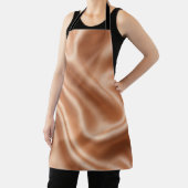 Silk Fabric Texture Gold Background-97082 エプロン (インサイチュ)