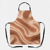 Silk Fabric Texture Gold Background-97082 エプロン (正面)