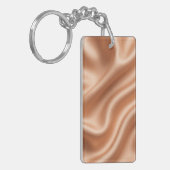 Silk Fabric Texture Gold Background-97082 キーホルダー (正面左)