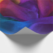 Silk rainbow scarfbackground,color,abstract,fabric ラッピングペーパー (角)
