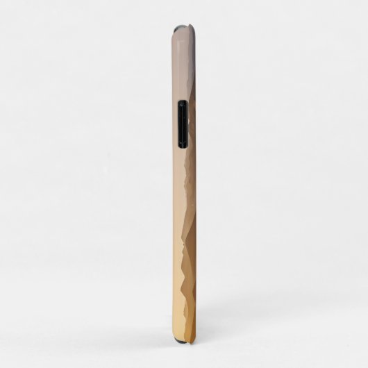 Silk Road Desert Landscape Typography Art Case-Mate iPhoneケース (裏面/右)