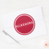 Silkeborg City Pride Emblem – Danish Identity ラウンドシール (封筒)