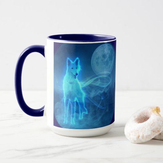 Silken Haze マグカップ (ドーナツ付き)