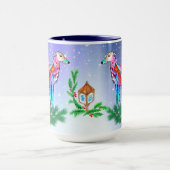 Silken Windhound Christmas マグカップ (中央)