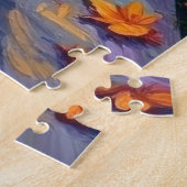 Silken Windhound Dogs in Halloween Costumes ジグソーパズル (側面)