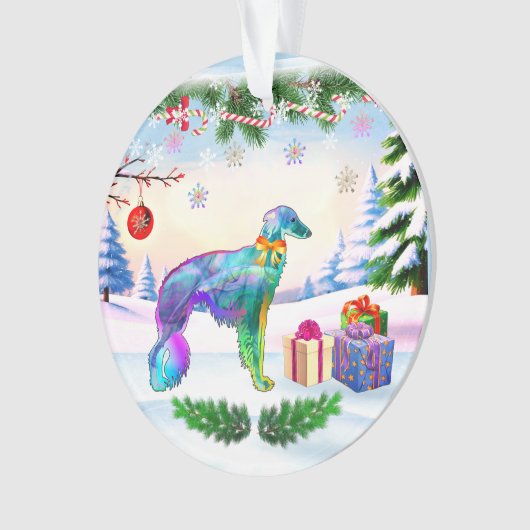 Silken Windhound X-mas オーナメント (正面)