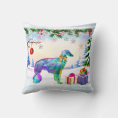 Silken Windhound X-mas クッション (裏面)