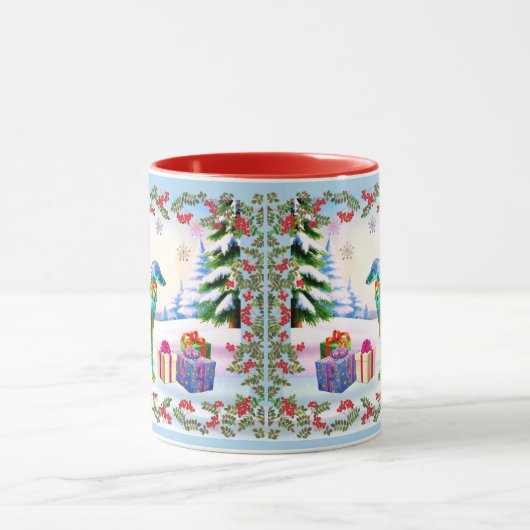 Silken Windhound X-mas マグカップ (中央)