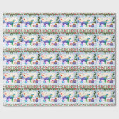 Silken Windhound X-mas ラッピングペーパー (フラット)