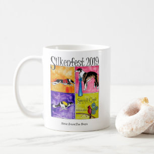 Silkenfestの2019年のロゴのマグ2 コーヒーマグカップ