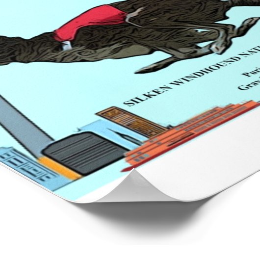 Silkenfest 2022ロゴポスター ポスター (角)