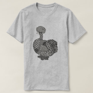silkieのショーガールの鶏のTシャツ Tシャツ