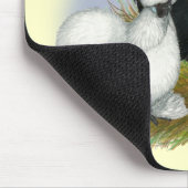 Silkieのトリオ マウスパッド (コーナー)