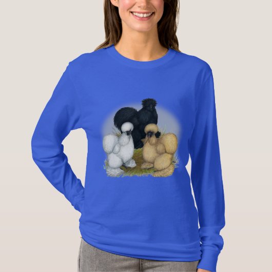 Silkieのトリオ Tシャツ (正面)