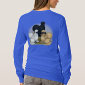 Silkieのトリオ Tシャツ (裏面)