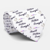 Silkieの造られた堅いタイ ネクタイ (ロール)