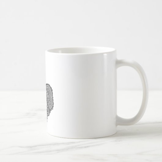 Silkieの鶏のマグ コーヒーマグカップ (右)