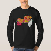 Silkie Chicken Farm Make Fluff Not War Chinese Sil Tシャツ (正面)