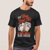 Silkie Chicken Silky Chicken Tシャツ (正面)