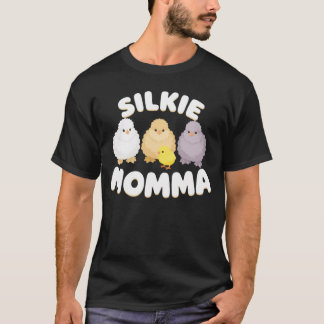 Silkie Momma ニワトリママTシャツ Tシャツ