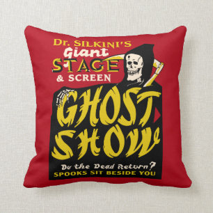 Silkini Ghost Show Spook先生ショー クッション