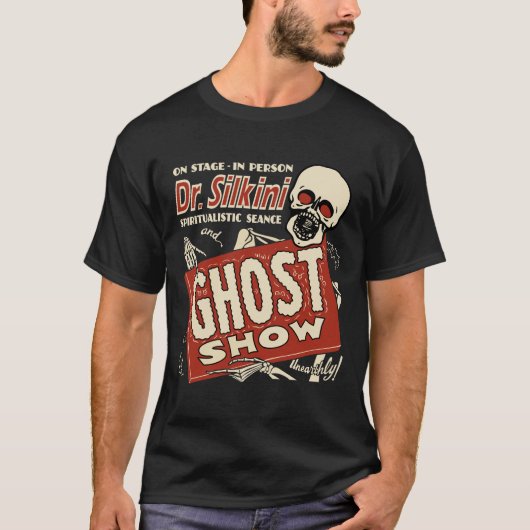 Silkini Ghost Show T-Shirt先生 Tシャツ (正面)