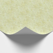 Silky Faux Moire Pattern in Shimmering Yellow ラッピングペーパー (角)