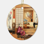 Silky Rice Powder セラミックオーナメント (左)