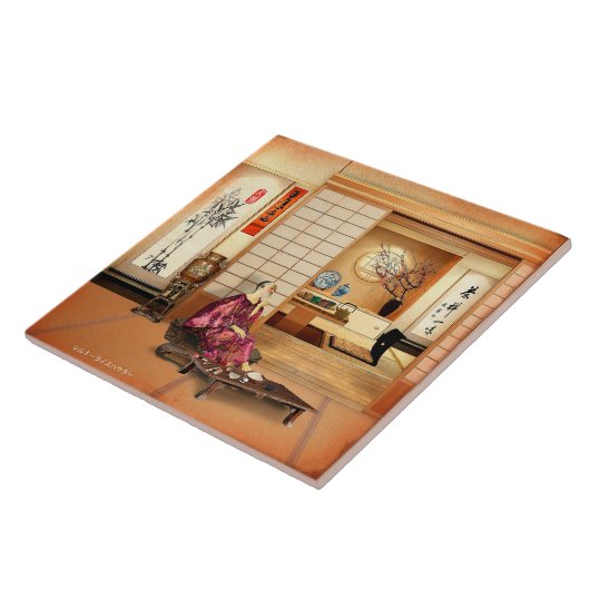 Silky Rice Powder タイル (側面)