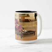 Silky Rice Powder ツートーンマグカップ (正面右)