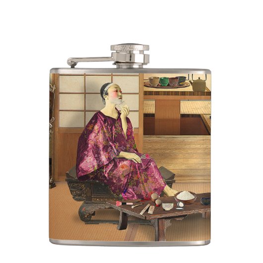  Silky Rice Powder フラスク (正面)