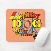 Silky_Terrier_Agilityギフト マウスパッド (マウス)