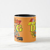 Silky_Terrier_Agilityギフト マグカップ (中央)