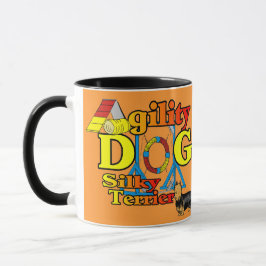Silky_Terrier_Agilityギフト マグカップ