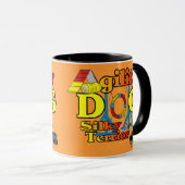 Silky_Terrier_Agilityギフト マグカップ (正面右)