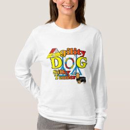 Silky_Terrier_Agilityギフト Tシャツ