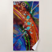 SILLAGE de Christèle Chabrette ビーチタオル (正面)