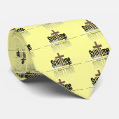 SillTimeの黄色のタイ ネクタイ (ロール)