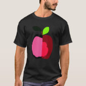 silly Apple vegetarian Tシャツ (正面)