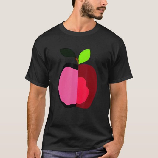 silly Apple vegetarian Tシャツ (正面)