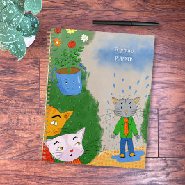 Silly Cat Personalized Planner プランナー手帳
