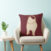 Silly Cat Throw Pillow クッション (椅子)