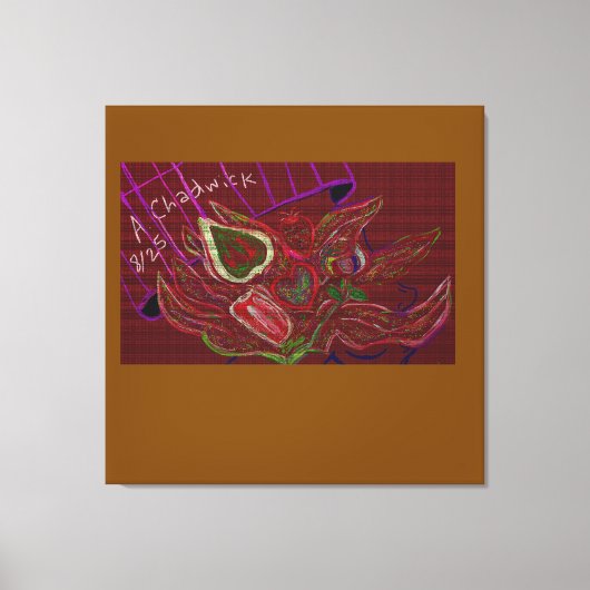 Silly Comic キャンバスプリント (正面)