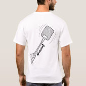 Silly cool Shirt. Kill them Flyes! Tシャツ (裏面)