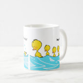 Silly Duckling Makes a Splash コーヒーマグカップ (正面右)