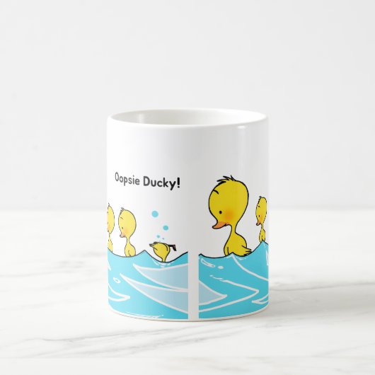 Silly Duckling Makes a Splash コーヒーマグカップ (中央)