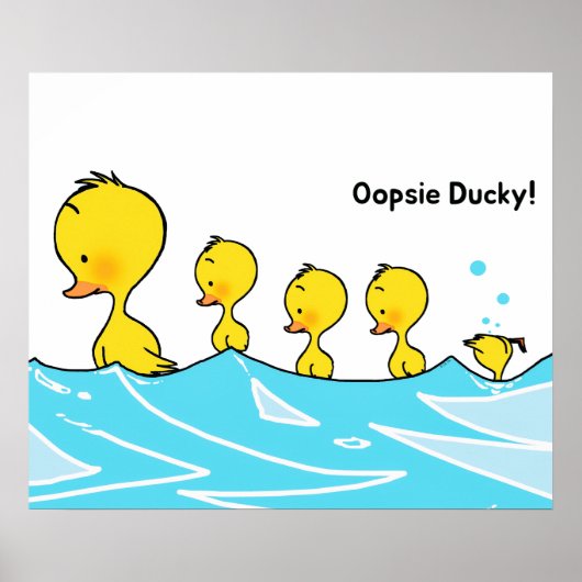 Silly Duckling Makes a Splash ポスター (正面)