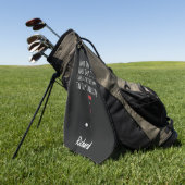 Silly Golf Gifts Funny Humorous Hilarious Weird ゴルフタオル (グリーン)