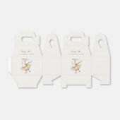 Silly Goose 3rd Birthday Watercolor フェイバーボックス (折り畳みなし)