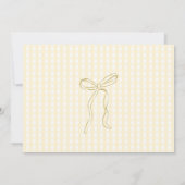 Silly Goose Adoption certificate Gender Neutral 招待状 (裏面)